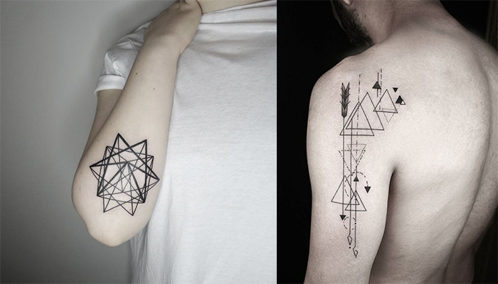tatuajes geométricos 