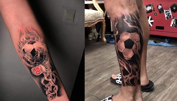 tatuajes de fútbol