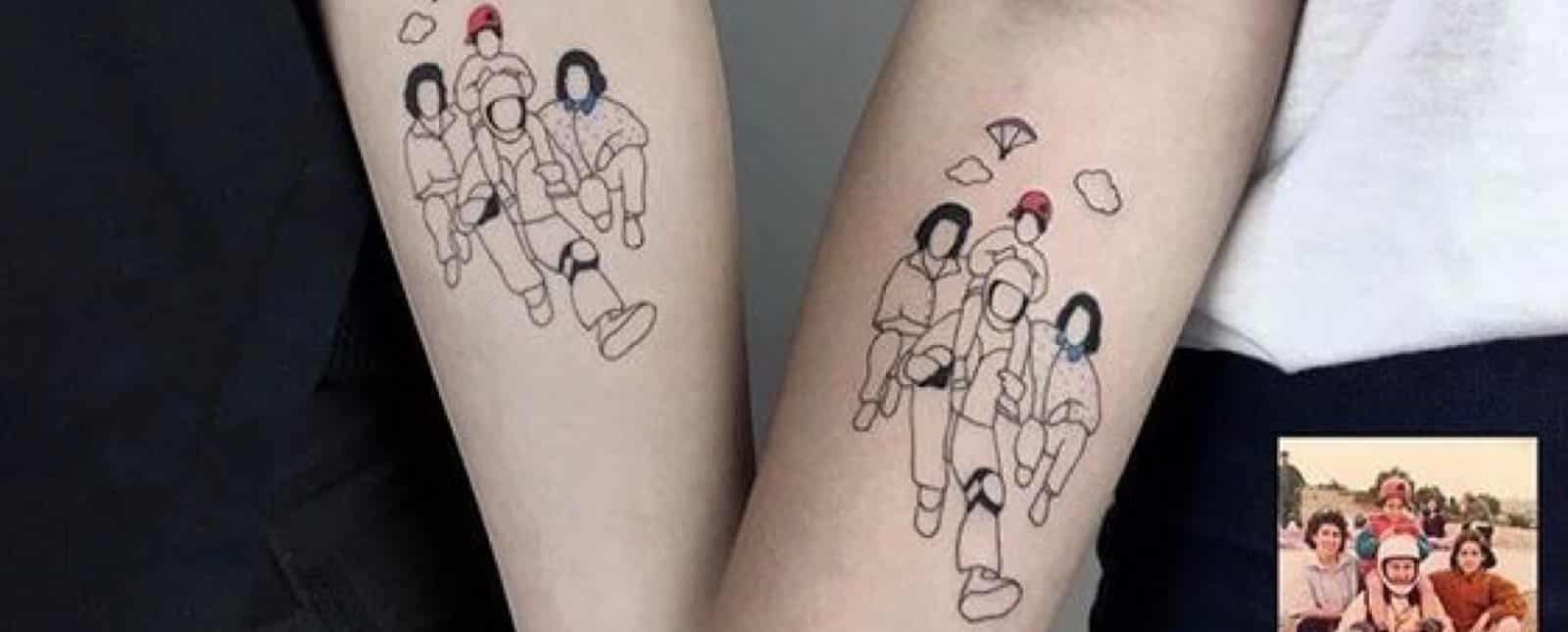 ejemplos tatuajes familia