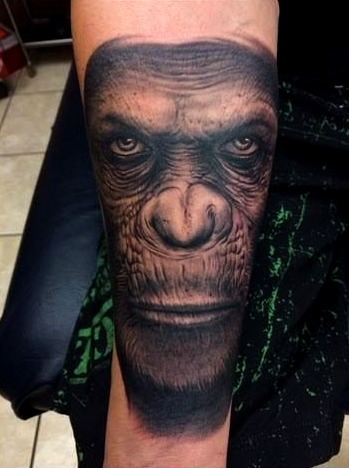 Tattoos de “El planeta de los simios”