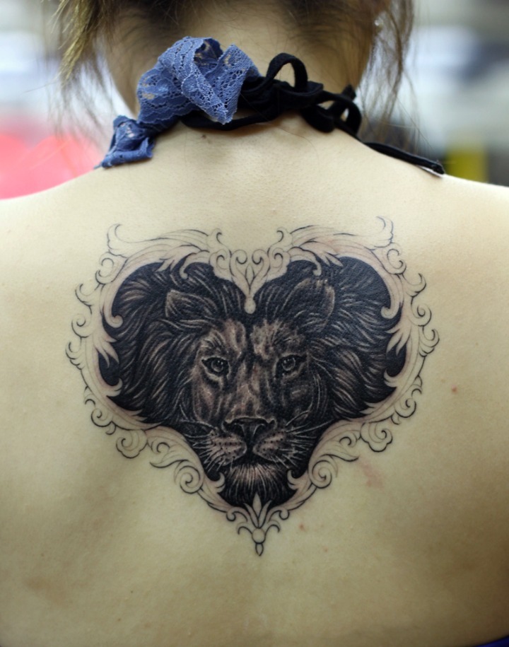 Tattoos de leones para mujeres
