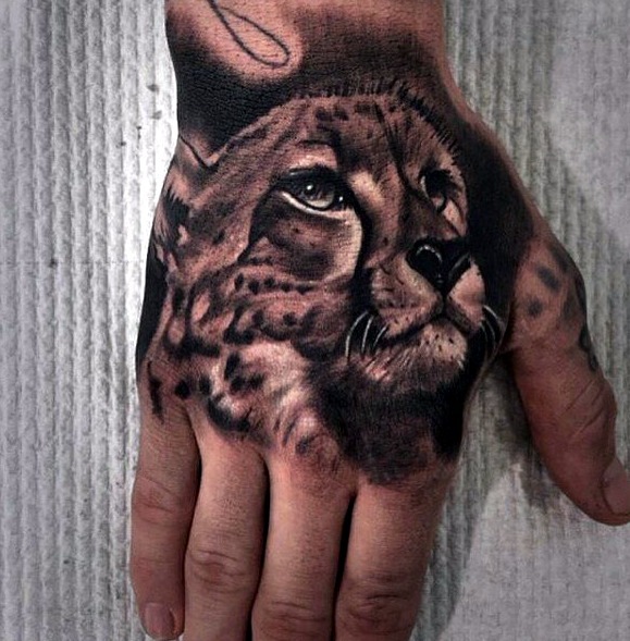 Tattoos de leopardos para hombres