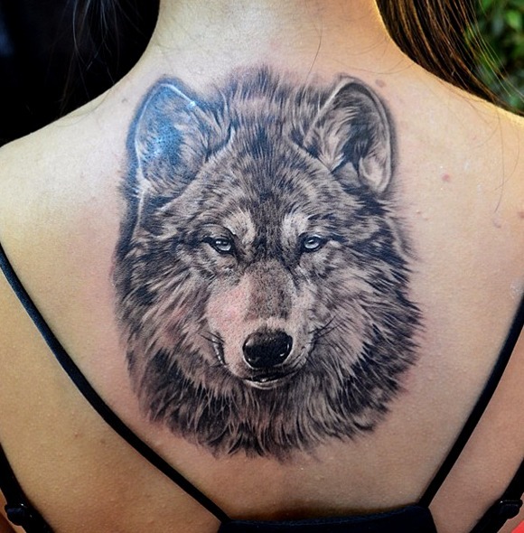 Tattoos de lobos en 3d