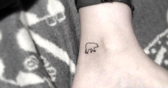 Tattoos de osos pequeños