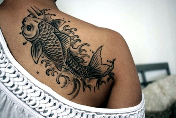 Tattoos de peces koi