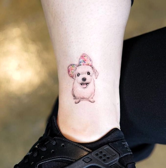 Tattoos de perritos pequeños
