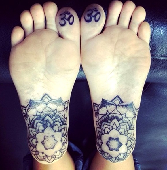 Tattoos en la planta del pie