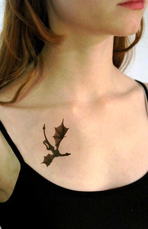 Tattoos pequeños de dragones