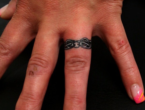 Tatuajes de anillos de cadenas