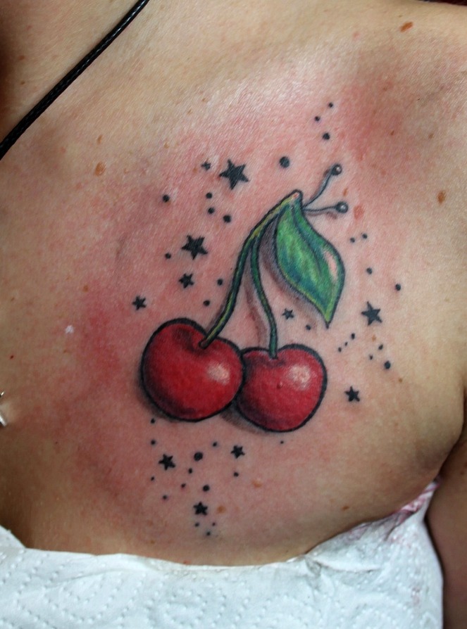 Tatuajes de cerezas
