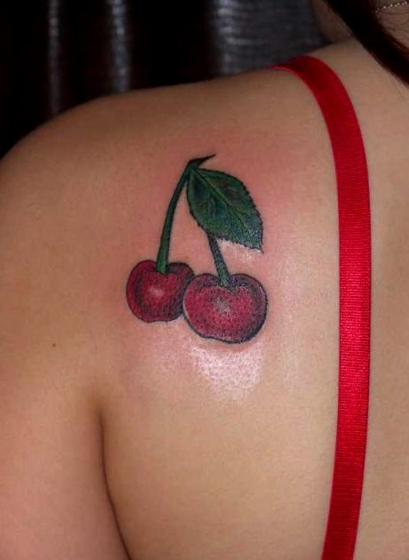 Tatuajes de cerezas
