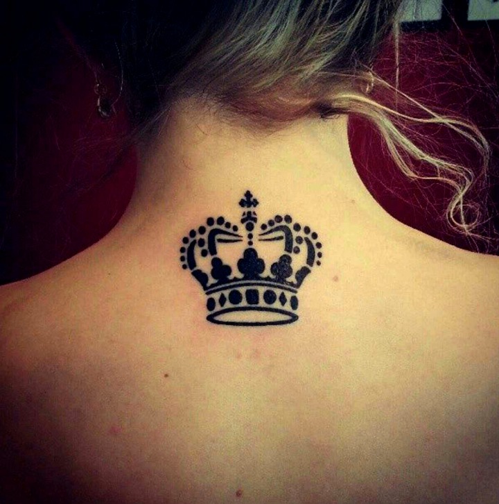 Tatuajes de coronas de princesas y reinas
