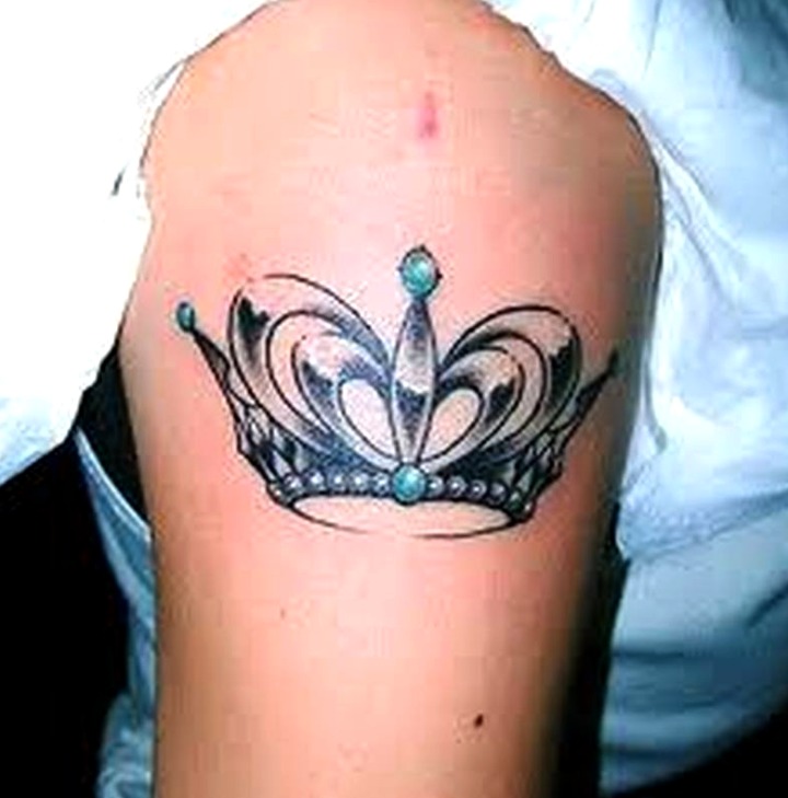 Tatuajes de coronas de princesas y reinas