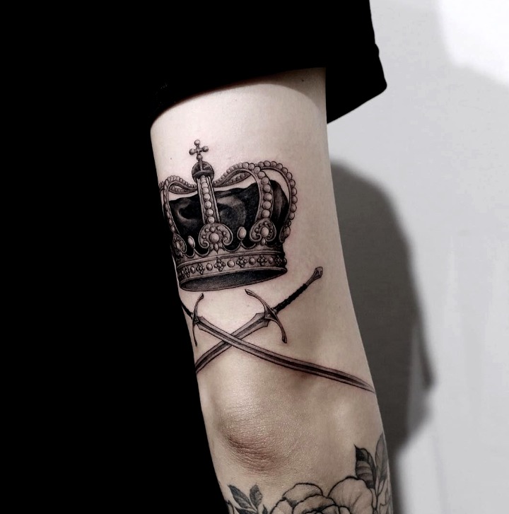 Tatuajes de coronas de rey