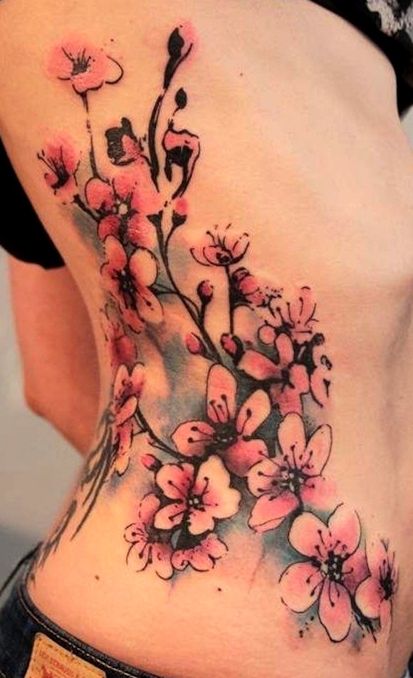 Tatuajes de flor de cerezo