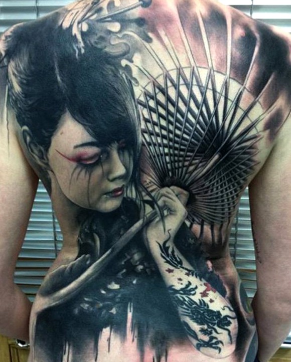 Tatuajes de geishas