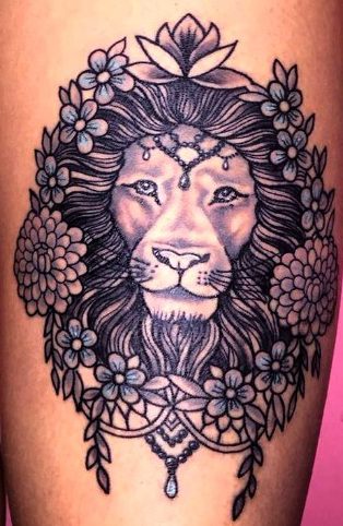 Tatuajes de leones