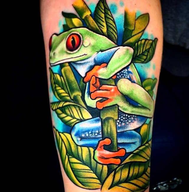 Tatuajes de ranas