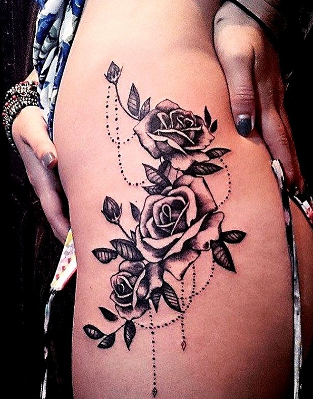 Tatuajes en la cadera para mujeres