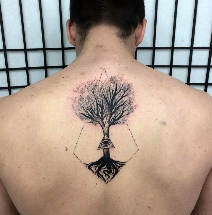 Tatuajes en la espalda para hombres