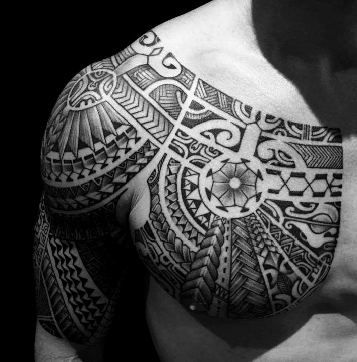 Tatuajes maoríes para hombres