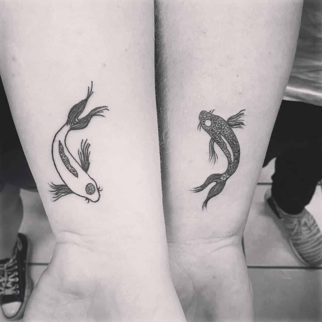 tatuajes peces hermanas