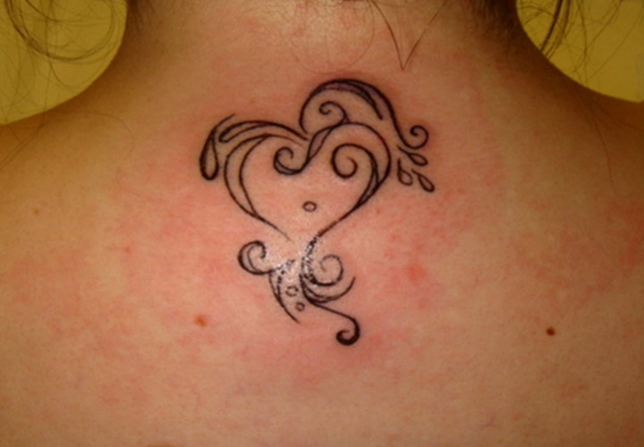 Tatuajes tribales de corazones